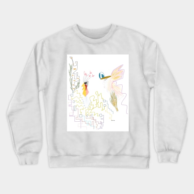 Abstract illustration Crewneck Sweatshirt by Mabocoh